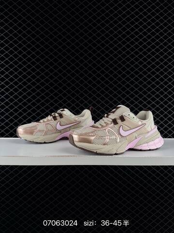 Nike V2K Run Beige Pink White Brown EU 36-45 Running - Unisex (BS-70392)
