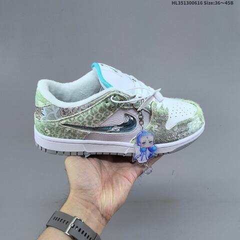 Nike SB Dunk Low White Blue EU 36-45 Skate Shoe - Unisex BS-59903