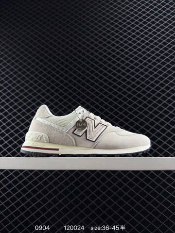 New Balance 574 U574LGHX Off White Burgundy Cream Black EU 36-45 Sneaker Unisex BS-82874