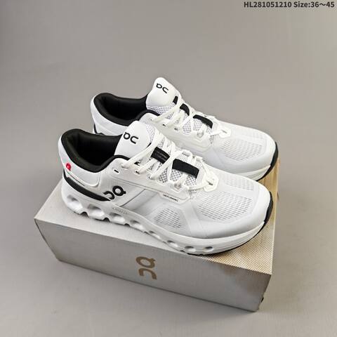On Cloudrunner 2 Black White Orange Purple EU 36-45 Running Shoe Running Sneakers - Unisex (BS-69749)