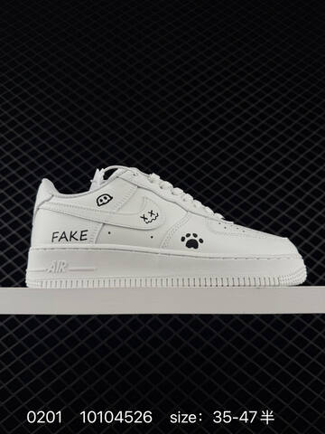 Nike Air Force 1 Low White 35-47 5 Casual - Unisex (BS-72862)