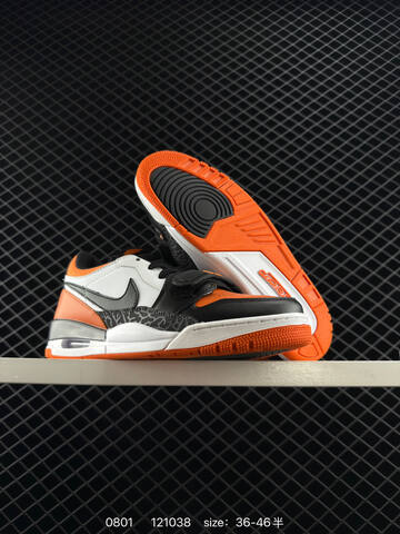 Jordan Air Jordan Legacy 312 White Black Grey EU 36-46 Basketball Shoe - Unisex (BS-80987)