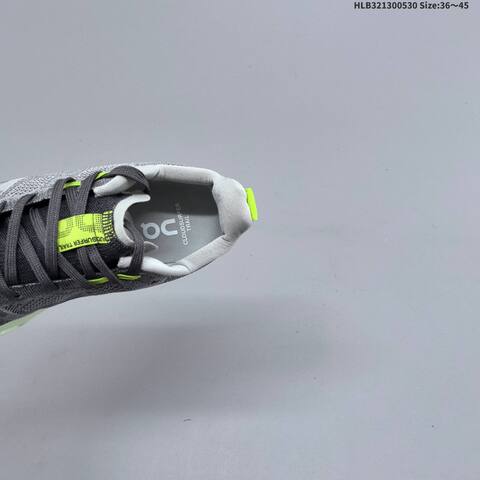 On Cloudsurfer Trail Dark Gray Neon Green EU 36-45 Trail Shoe Trail Running Sneakers - Unisex (BS-69508)