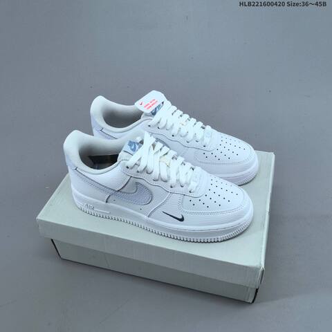 Nike Air Force 1 07 Light Purple Dark Purple Silver EU 36-45 Sneaker - Unisex (BS-60621)