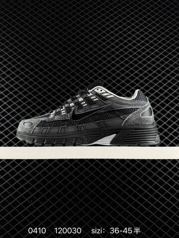 Nike P-6000 Black Dark Grey White EU 36-45 Lifestyle - Unisex (BS-72203)