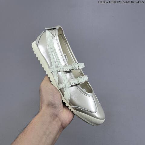 Onitsuka Tiger MEXICO 66 TGRS Silver Off White Cream EU 36-41 5 Sneaker Casual Sneakers - Unisex (BS-69046)