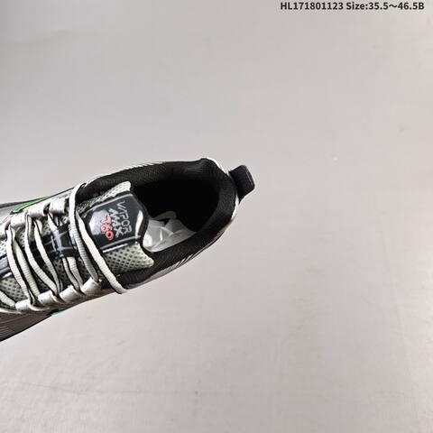 Nike Air VaporMax 360 Black White Metallic Green Red EU 35 5-46 5 Running Shoe - Unisex BS-63189
