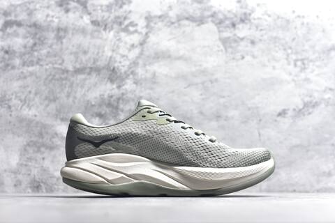 HOKA Rincon 4 Light Sage Off White Black Running Shoe Running Sneakers BS-59403