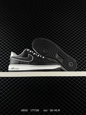 Nike Air Force 1 07 IM6643-010 Black White Silver EU 36-45 Casual - Unisex (BS-70952)