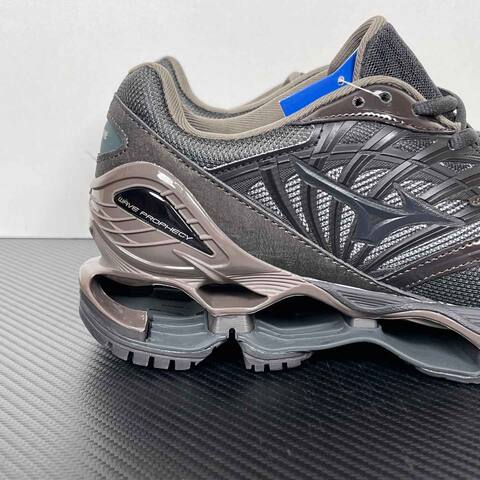Mizuno Wave Prophecy LS D1 GD240501 Dark Grey Taupe Black Running Shoe Running Sneakers (BS-86776)