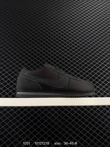 Nike Classic Cortez SE FV5420-002 Triple Black EU 36-45 Casual - Unisex (BS-74439)