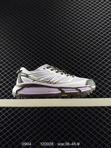 HOKA ONE ONE Mafate Speed 2 White Light Purple Black EU 36-45 Trail Shoe Trail Running Sneakers Unisex BS-86460