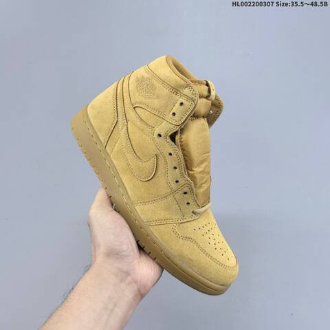 Air Jordan 1 Retro High Wheat AIR JORDAN 1 Aj1 Lifestyle BS-66605