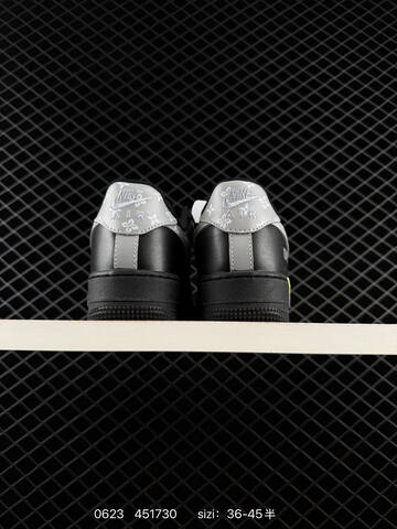 Nike Air Force 1 07 Low Black Grey White EU 36-45 Sneaker - Unisex (BS-70636)