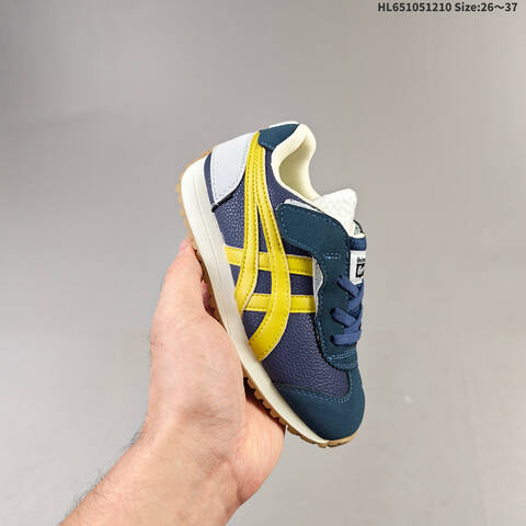 Onitsuka Tiger Mexico 66 Cream Pink Dark Blue Yellow 26-37 Sneaker Casual Sneakers - Women's (BS-69172)
