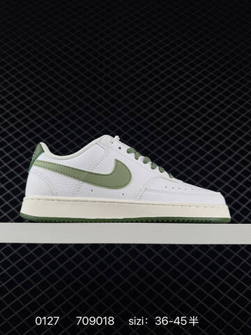 Nike Court Borough White Black EU 36-45 Casual - Unisex (BS-72929)