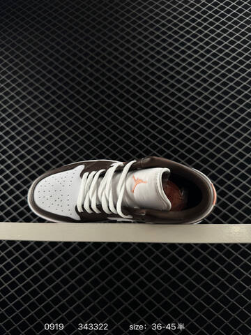 Jordan Air Jordan 1 Low White Brown Peach EU 36-45 Sneaker - Unisex BS-80672