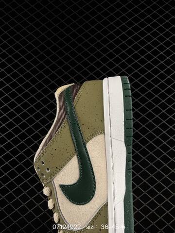 Nike SB Dunk Low HF8022-300 Olive Green Cream Dark Green White EU 36-45 Skate - Unisex (BS-70278)