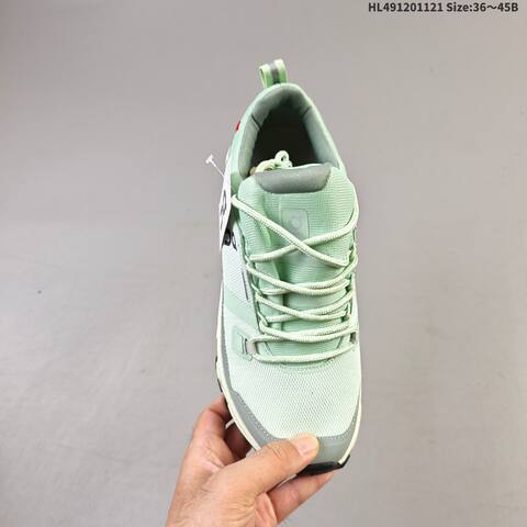 On Running Cloudrock Low Waterproof Mint Green Cream Black EU 36-45 Trail Shoe Trail Running Sneakers - Unisex (BS-69793)