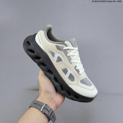 On Cloudtilt Cream White Dark Grey EU 36-46 Running Shoe Running Sneakers - Unisex BS-69529