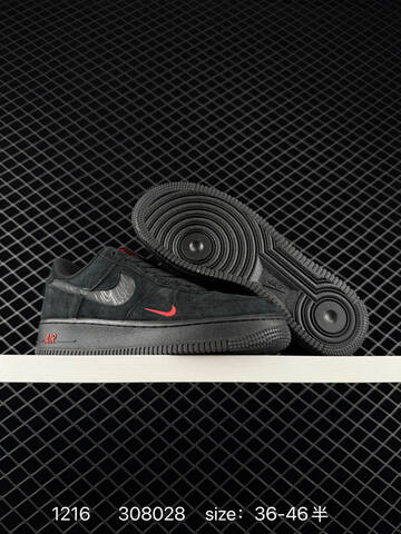 Nike Air Force 1 Low White Navy 36-46 5 Lifestyle - Unisex (BS-73665)
