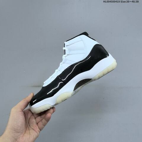 Jordan Air Jordan 11 Retro Gratitude White Black Gold EU 36-48 5 Basketball - Unisex (BS-66130)