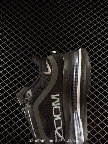 Nike Air Zoom Pegasus Premium Black Silver Clear EU 35 5-46 5 Running - Unisex (BS-70255)