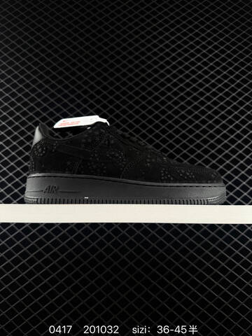 Nike Air Force 1 Low Paisley Beige White Light Blue Black Brown EU 36-45 Casual - Unisex (BS-72045)