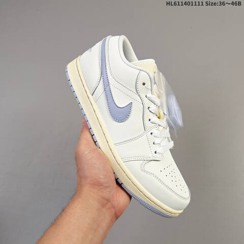Jordan Air Jordan 1 Low OG DC0774-106 Sail White Light Blue EU 36-46 Basketball - Unisex (BS-63855)