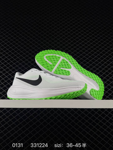 Nike Revolution 8 Olive Green White 36-45 Running - Unisex (BS-72877)