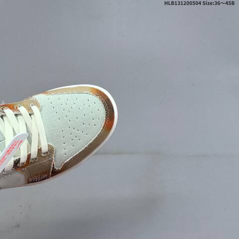 Jordan Air Jordan 1 Low SE Multi-Color Distressed Light Blue Brown Tan White 36 45 Lifestyle - Unisex (BS-66043)