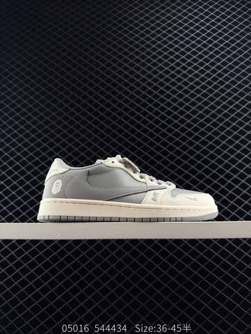Jordan Air Jordan 1 Low OG SP Sail Wolf Grey White EU 36-45 Sneaker - Unisex (BS-81360)