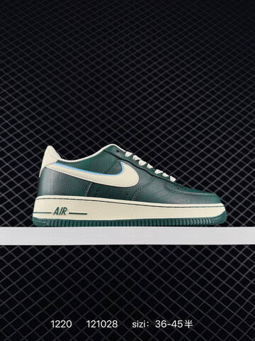 Nike Air Force 1 Low Green Cream Light Blue EU 36-45 5 Lifestyle - Unisex (BS-73573)