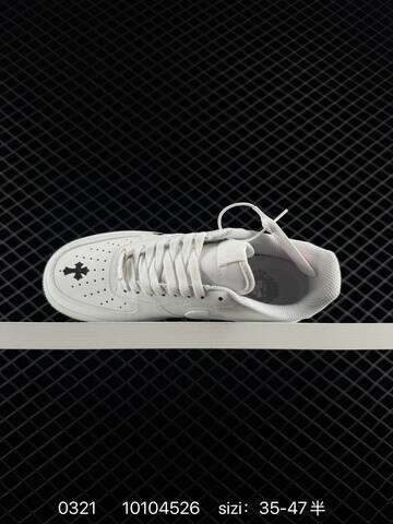 Nike Air Force 1 07 CW2288-111 White With Black Star Graphics 35-47 5 Lifestyle - Unisex (BS-72540)