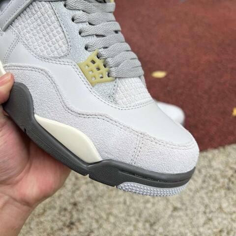 Jordan Air Jordan 4 Retro SE Craft DV3742-021 Photon Dust Pale Vanilla Grey Cream EUR41 Basketball Shoe BS-87250