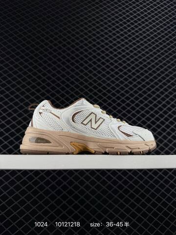 New Balance 530 Silver White Black Beige EU 36-45 Sneaker - Unisex (BS-82683)
