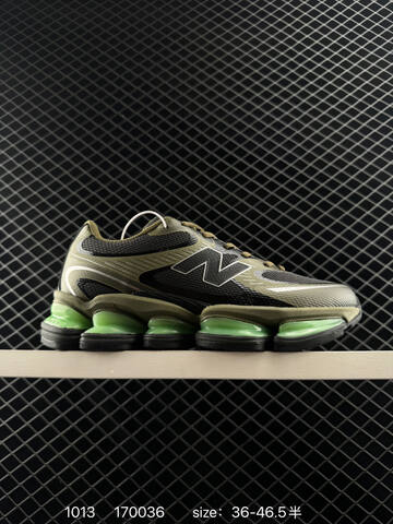 New Balance 2000 Olive Black Neon Green Silver EU 36-46 5 Running Shoe Unisex BS-82724