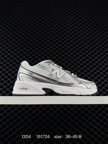 New Balance MR740 Grey Silver White Black EU 36-45 Running Shoe - Unisex (BS-82527)