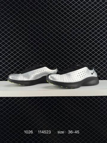 Nike Air Superfly Silver Black With Neon Accents 36-45 Lifestyle - Unisex (BS-74554)