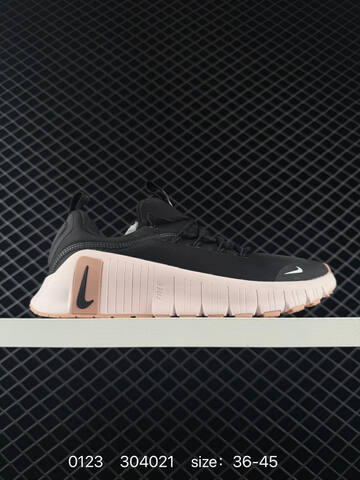 Nike Free Metcon 6 Black Cream White Multi-Gradient Sail Cream Triple Black EU 36-45 Training - Unisex (BS-73007)
