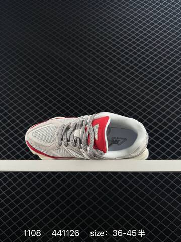 New Balance 9060 U9060IAB Grey Red White Off White Black EU 36-45 Sneaker - Unisex (BS-82612)