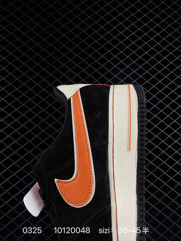 Nike Air Force 1 07 Black Orange White EU 36-45 Lifestyle - Unisex (BS-72473)