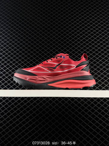 HOKA ONE ONE Stinson 7 Red Black White Blue EU 36-45 Trail Shoe Trail Running Sneakers Unisex BS-86134