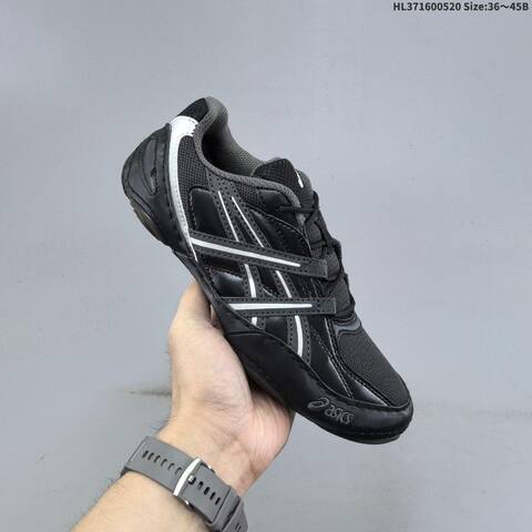 ASICS HYPERSYNC Black Silver Grey EU 36-45 Running Shoe Running Sneakers - Unisex (BS-68815)