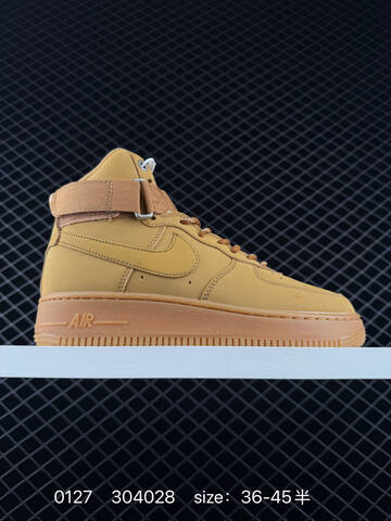 Nike Air Force 1 07 High Multiple Colorways Shown Tan Light Grey White Red White Grey EU 36-45 5 Casual - Unisex (BS-72934)