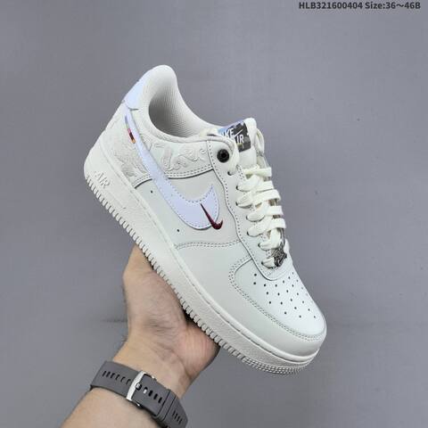 Nike Air Force 1 07 CNY IQ1119 011 Sail White Burgundy Multicolor EU 36 46 Sneaker EU 36-46 - Unisex BS-60935