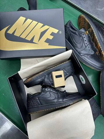 Jordan Air Jordan 1 Retro OG Xuan Wu IO3147-001 Black Yellow Green US 8 UK 7 EUR 41 Basketball Shoe - Men's (BS-87190)