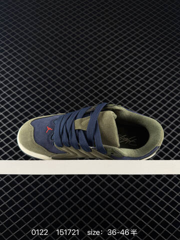 Jordan Air Jordan 90 Olive Green Navy Blue White Red EU 36-46 Basketball Shoe - Unisex BS-79788