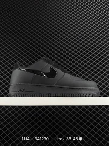Nike Air Force 1 07 Posite Triple Black EU 36-45 5 Lifestyle - Unisex (BS-74214)