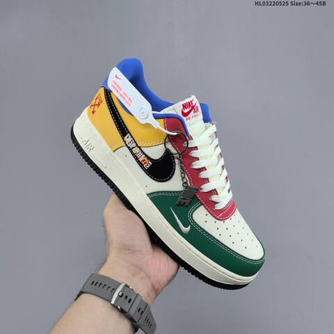 Nike Air Force 1 07 Low Multicolor EU 36-45 Sneaker - Unisex (BS-60141)